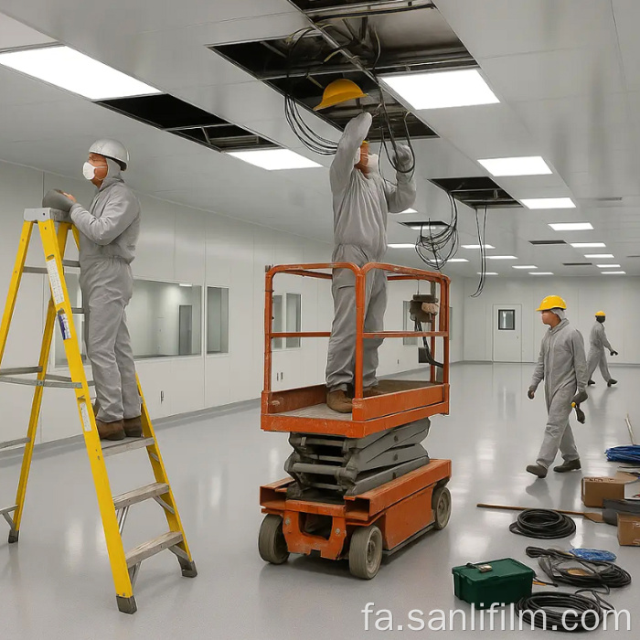 تشک کفی چسبناک Cleanroom